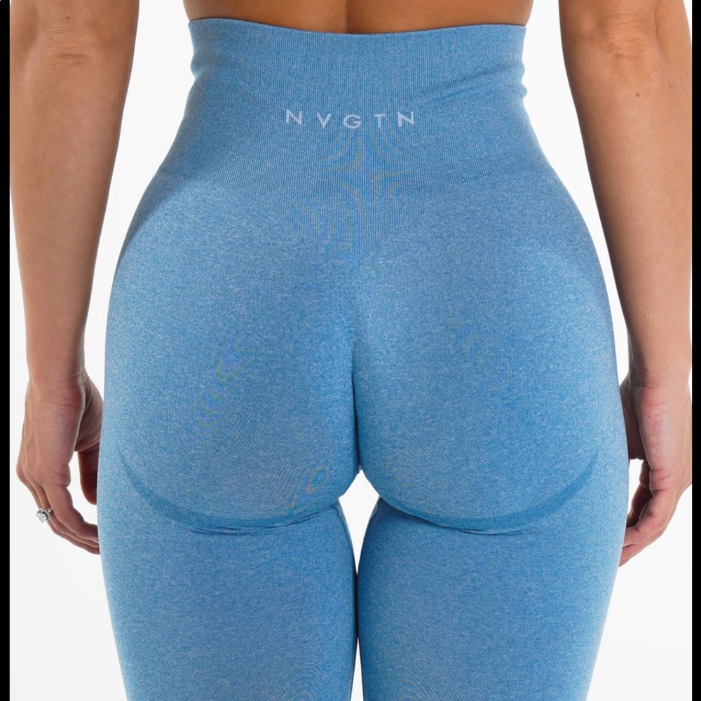 NVGTN sky blue contour leggings